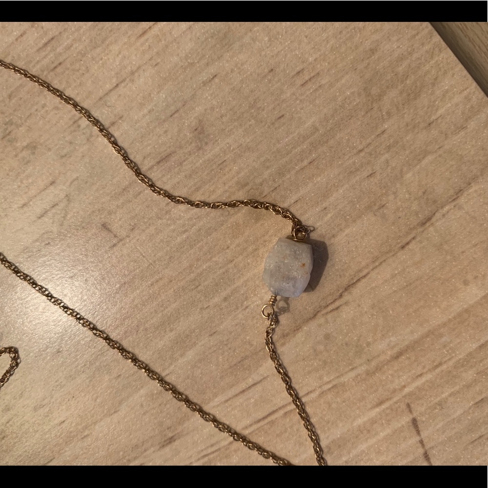 Gem stone necklace